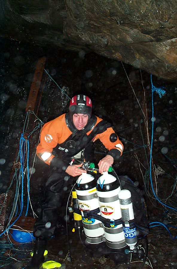 Snorkelling in 170m - Coniston style