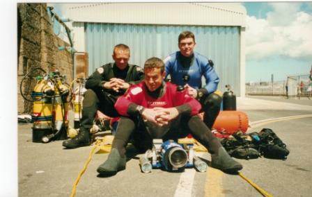 Baden team. Pete (left) and Matt (right)