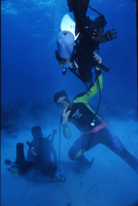 Bahamian rebreather rescue