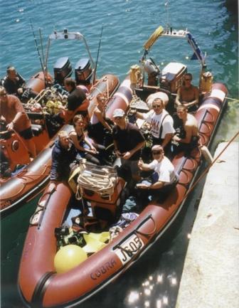 Leviathan - my dive boat in Jersey